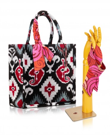 Шелковый (Бахмаль) тоут Moyen (M) FONTEM SENSUM! (Источник чувственности!) FONTEM SENSUM!/M